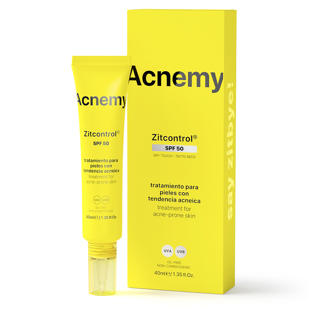 Acnemy ZITCONTROL Сонцезахисний крем для проблемної шкіри SPF 50