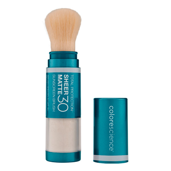 COLORESCIENCE SUNFORGETTABLE® TOTAL PROTECTION ™ BRUSH-ON SHEER MATTE SPF 30 СОНЦЕЗАХИСНА МАТУЮЧА ПУДРА З ПЕНЗЛЕМ SPF 30