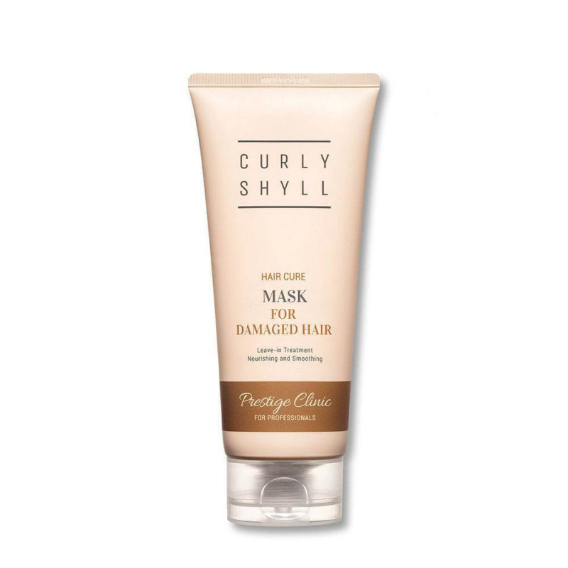 CURLY SHYLL HAIR CURE MASK НЕЗМИВНА ВІДНОВЛЮЮЧА ТЕРМОЗАХИСНА МАСКА ДЛЯ ПОШКОДЖЕНОГО ВОЛОССЯ