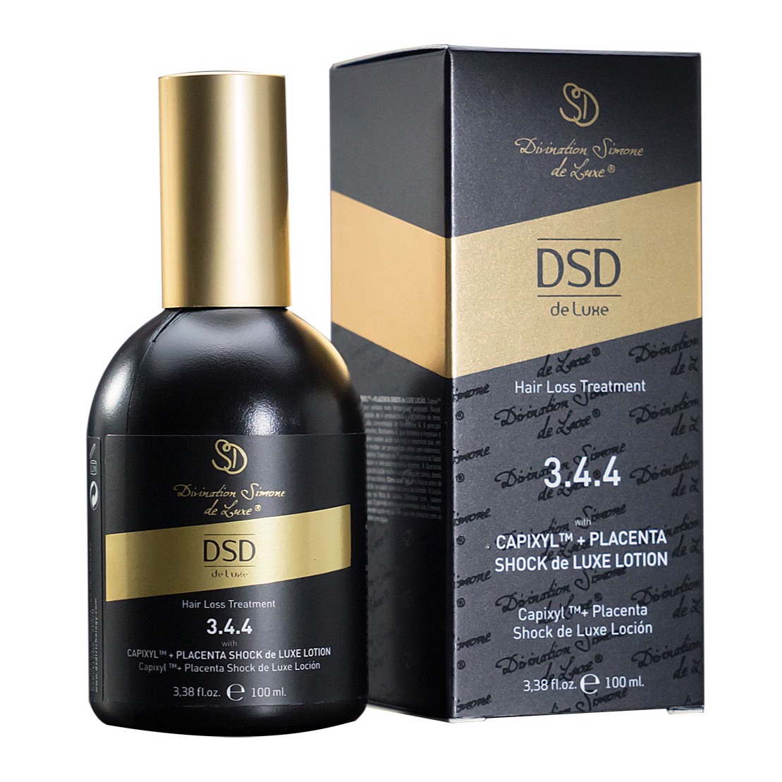 DSD DE LUXE ЛОСЬЙОН КАПІКСІЛ + ПЛАЦЕНТА ШОК DIXIDOX 3.4.4