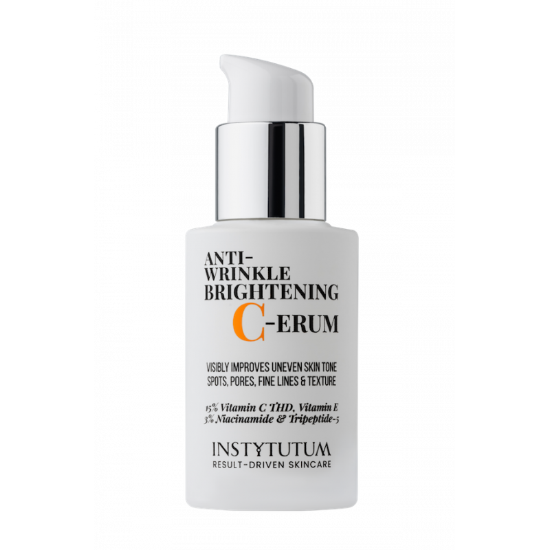 INSTYTUTUM ANTI-WRINKLE BRIGHTENING C-ERUM СУПЕРКОНЦЕНТРОВАНИЙ СЕРУМ З ВІТАМІНОМ С 30 МЛ