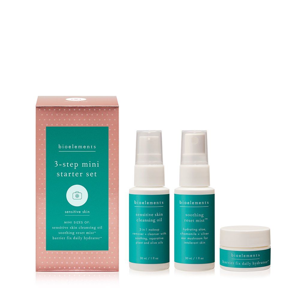 Bioelements 3- Step Starter Set Sensitive Skin Міні-набір для чутливого типу шкіри