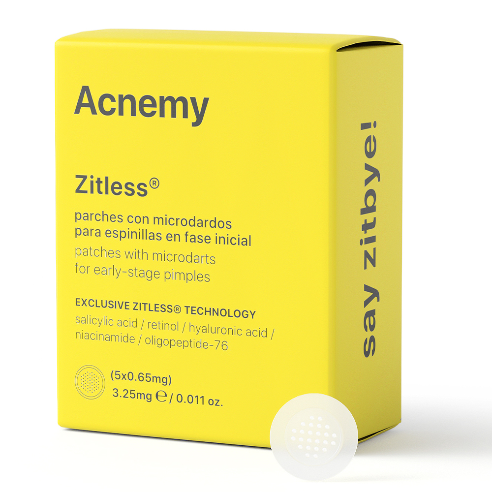 Acnemy ZITLESS Пластир з мікроголками для ранніх стадій прищів