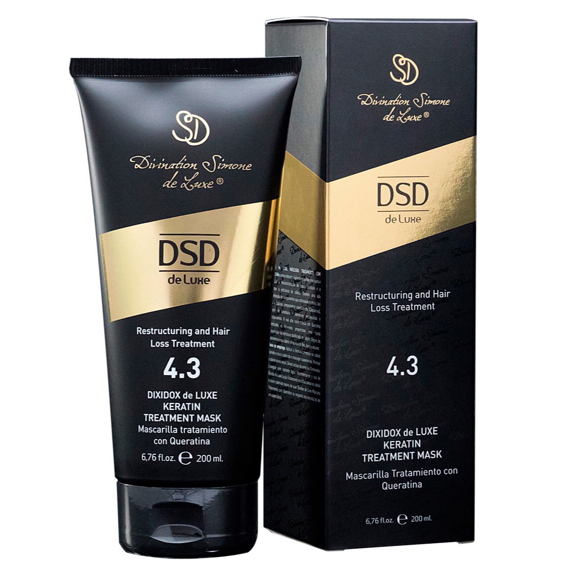 DSD DE LUXE МАСКА З КЕРАТИНОМ DIXIDOX 4.3 200 ml