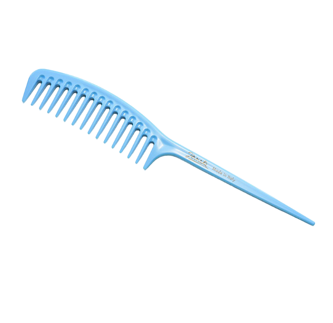 Janeke Fashion Supercomb Гребінець з ручкою блакитний