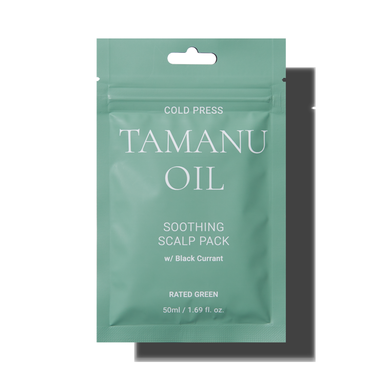 Rated Green Cold Press Tamanu Soothing Scalp Pack Маска заспокійлива з олією таману міні-версія 50 мл