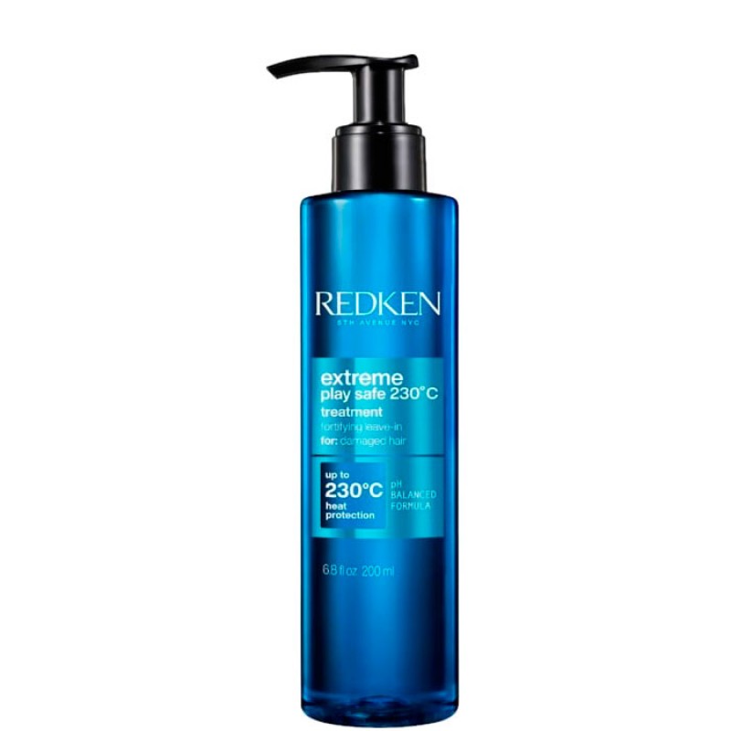 REDKEN Extreme Play Safe 230°C – Догляд-стайлінг зміцнювальний термозахисний для волосся 200мл