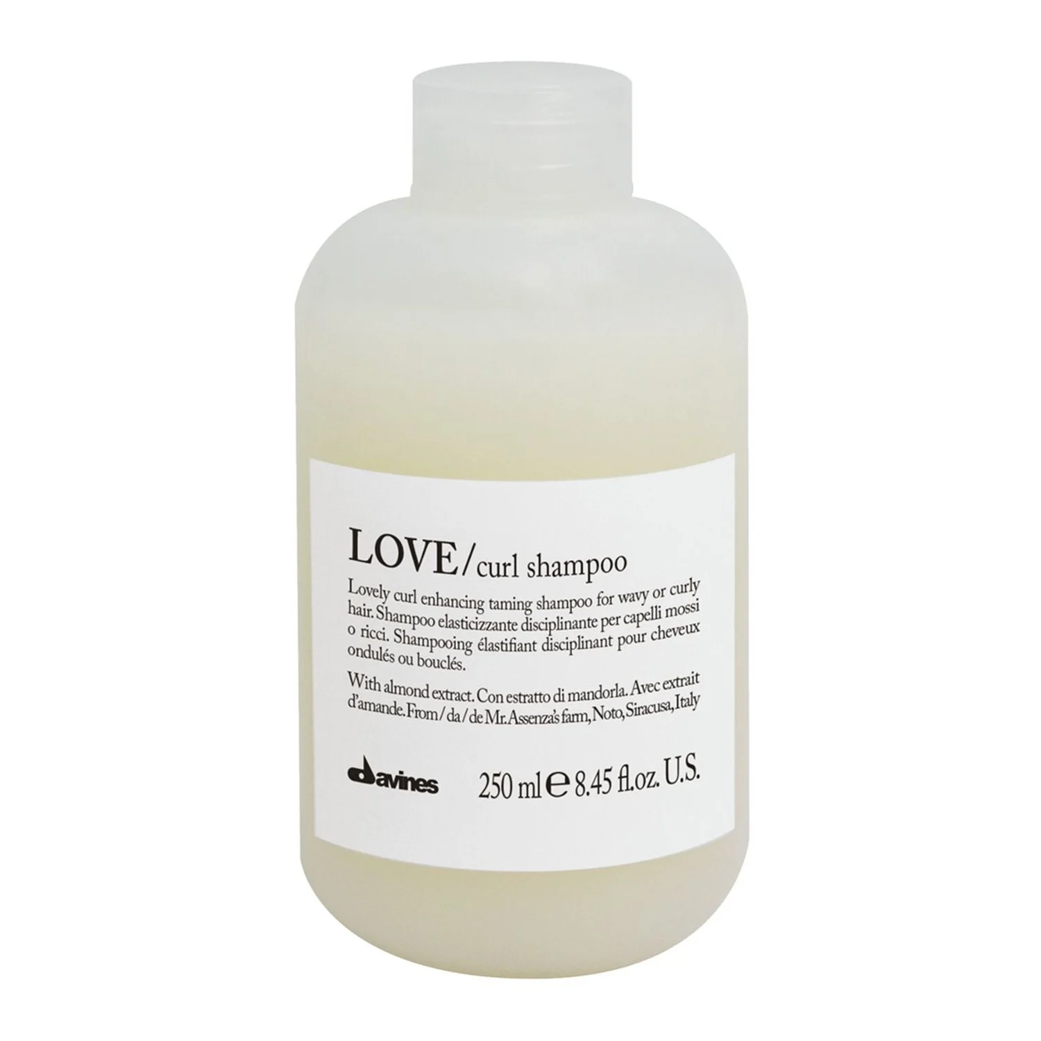 Шампунь, усиливающий и контролирующий завиток Davines LOVE Curl Shampoo 250 мл