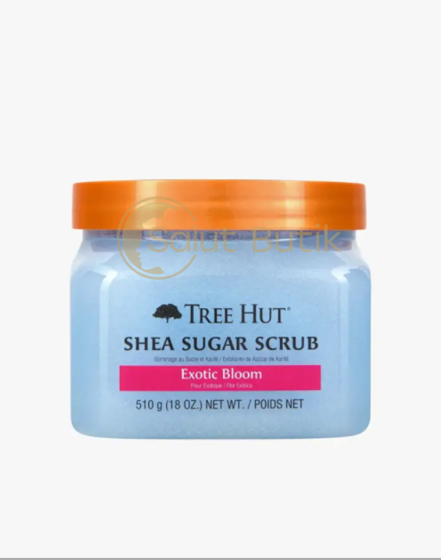 TREE HUT Exotic Bloom Sugar Scrub цукровий скраб із квітковим ароматом 510 г