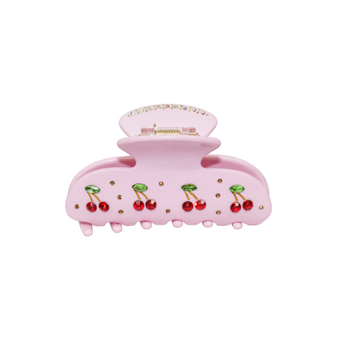 EMI JAY SWEETHEART CLIP IN PINK CHERRY PIE КРАБИК ДЛЯ ВОЛОССЯ
