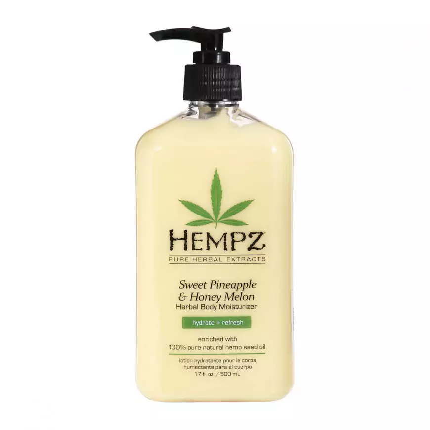 HEMPZ SWEET PINEAPPLE AND HONEY MELON HERBAL BODY MOISTURIZER 500 мл