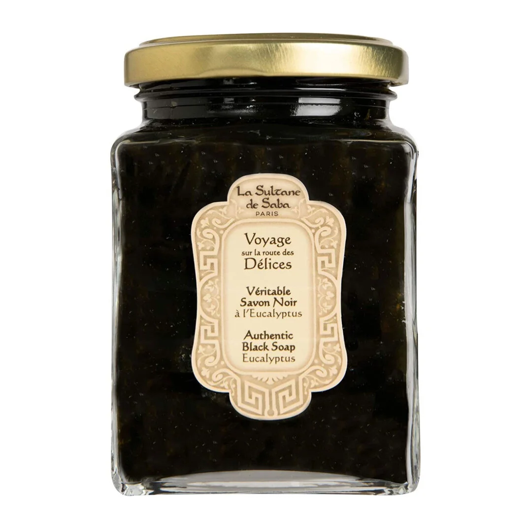 La Sultane De Saba Authentic Eucalyptus Black Soap Чорне Мило з Евкаліптом 300 мл