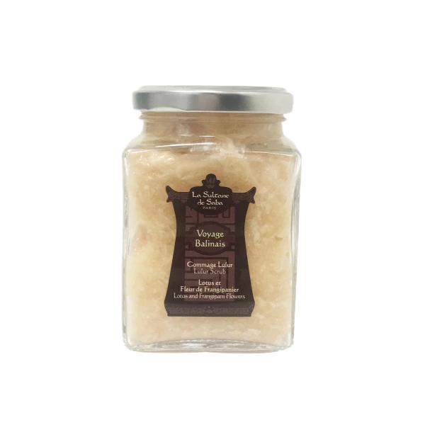 La Sultane De Saba Balinese Lulur Scrub Lotus And Frangipani Flowers Кокосовий Скраб для Тіла Лотос і Франжіпані 300 мл