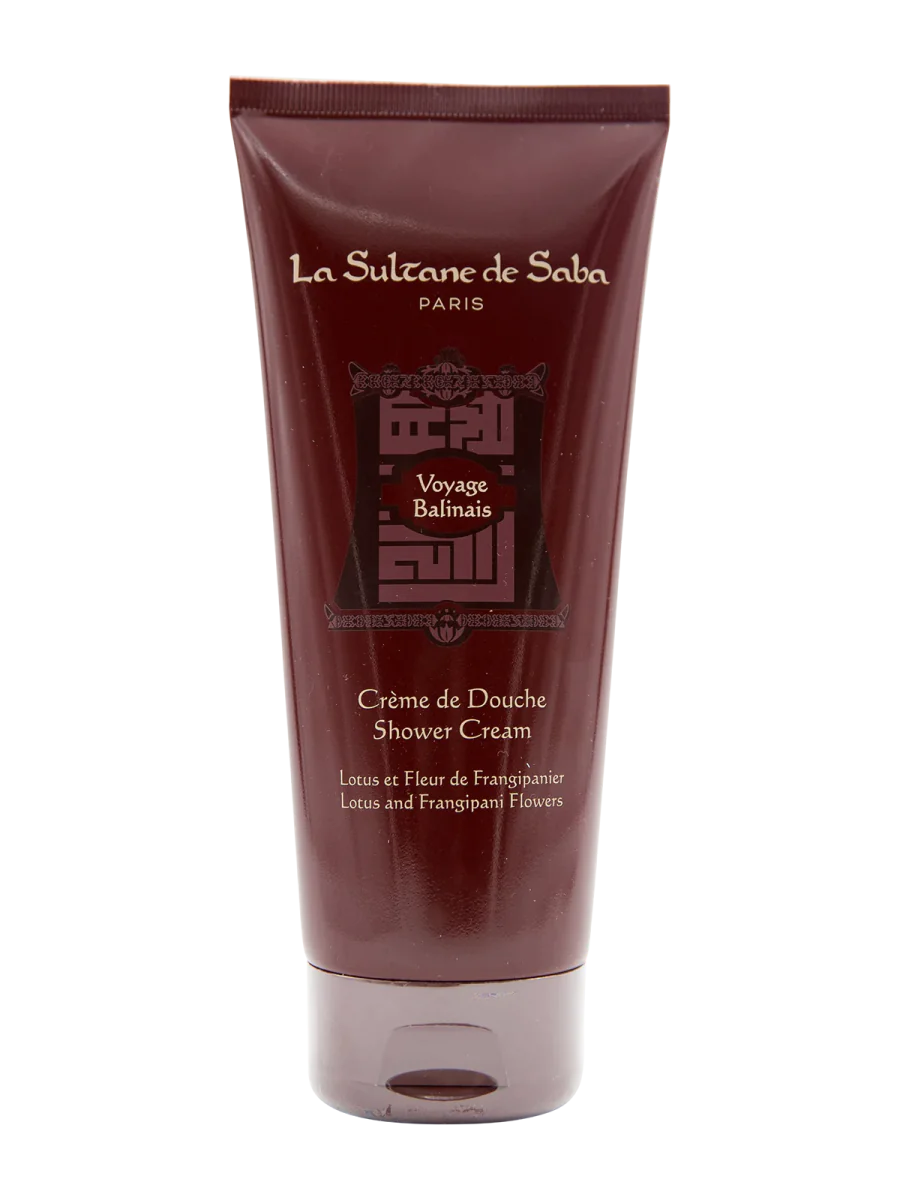 La Sultane De Saba Balinese Shower Cream Lotus Frangipani Flowers Крем-гель для душу лотос та франжіпані, 200 мл