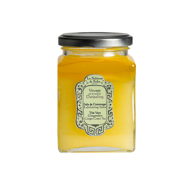 La Sultane De Saba Exfoliating Salt Ginger Green Tea Сольовий Скраб для Тіла Зелений Чай з Імбиром 300 мл