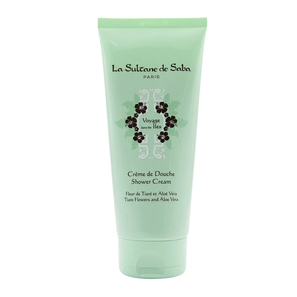 La Sultane de Saba Tiare Flower Aloe Vera Shower Cream - Крем-гель для душу «тіаре та алое вера» 200 мл