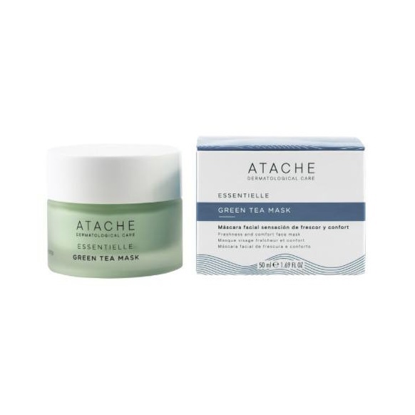Маска з екстрактом зеленого чаю ATACHE Essentielle Reafirming Mask Green Tea 50мл