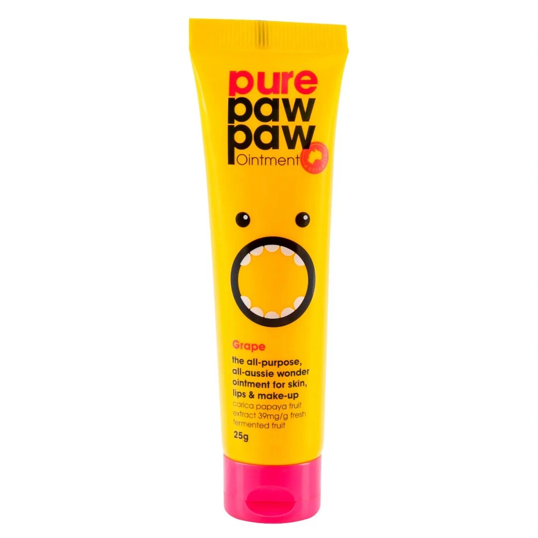 PURE PAW PAW GRAPE Органічний бальзам для губ та тіла з ароматом винограду, 25г