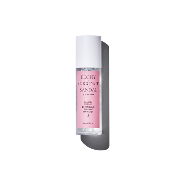 RATED GREEN DETANGLING PERFUME HAIR MIST PEONY- COCONUT-SANDAL Парфумований міст для волосся (півонія-кокос-сандал), 80ml