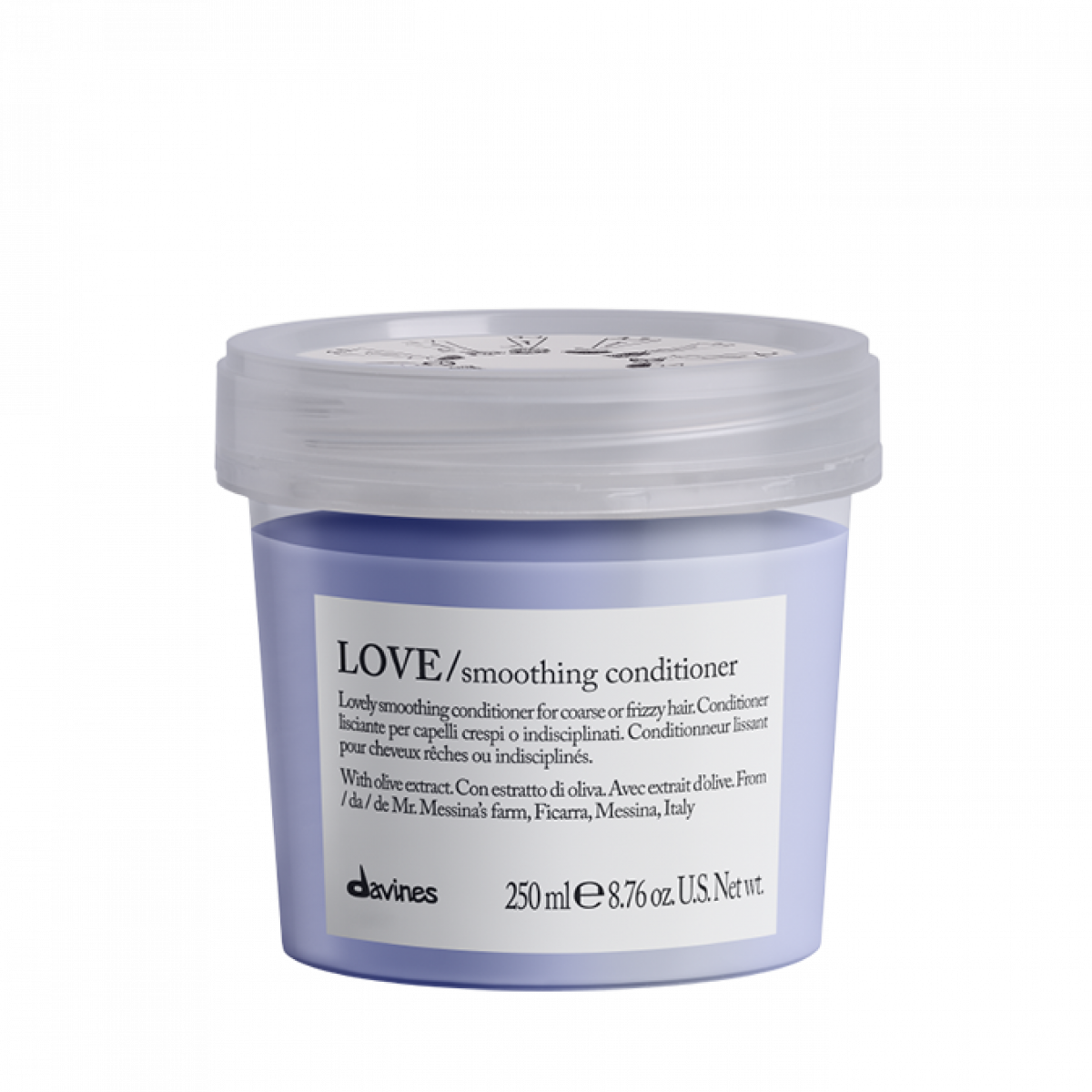 Davines Essential Haircare LOVE smoothing Сonditioner 250 мл Кондиціонер для розгладження неслухняного та хвилястого волосся