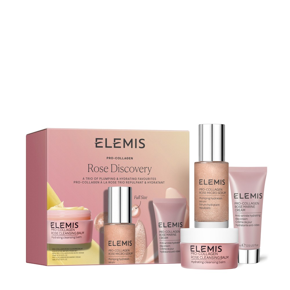 ELEMIS Kit- All About Rose Discovery - Трио фаворитов для наполнения и увлажнения кожи с Розой