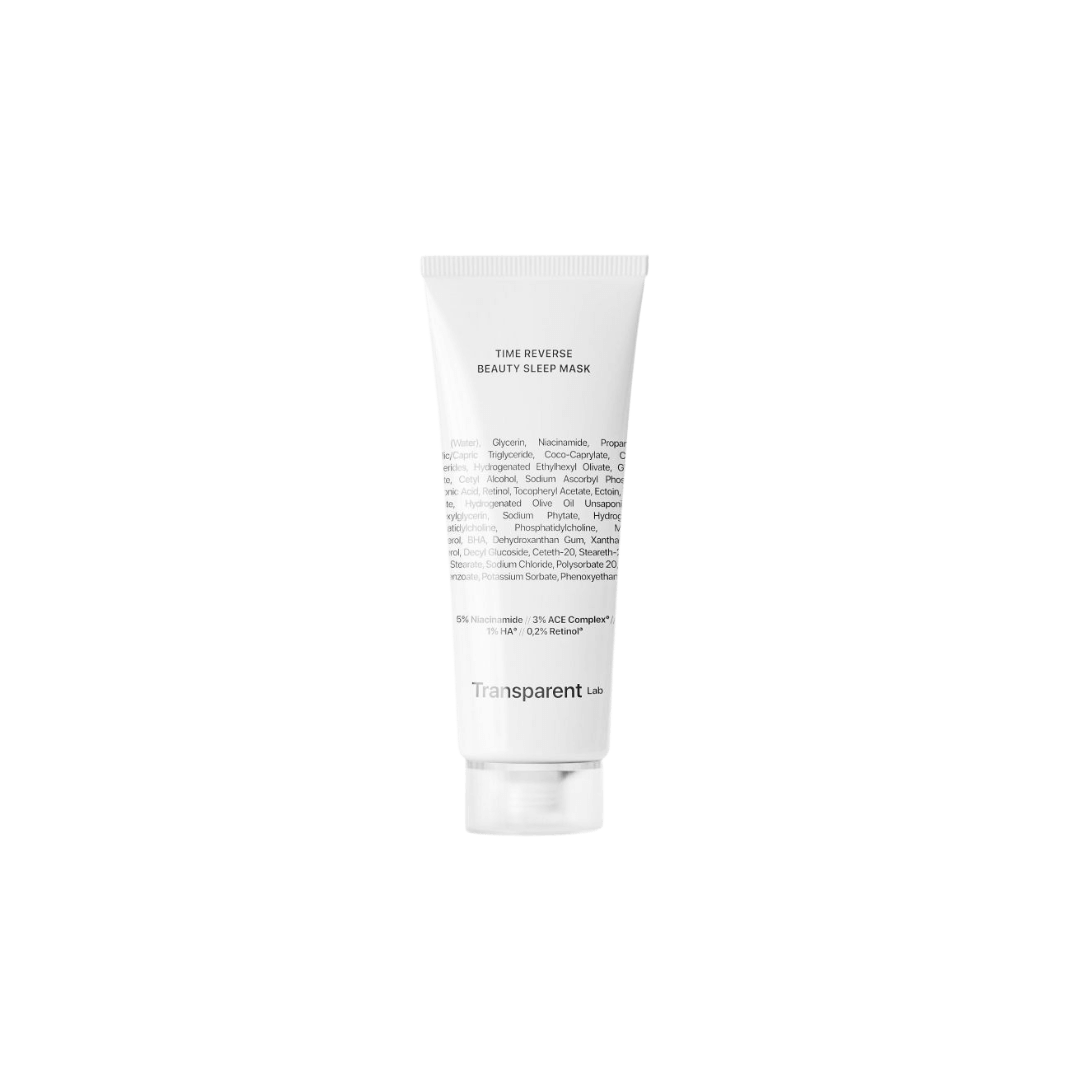 Нічна антивікова маска Transparent-Lab Time Reverse Beauty Sleep Mask 75 мл