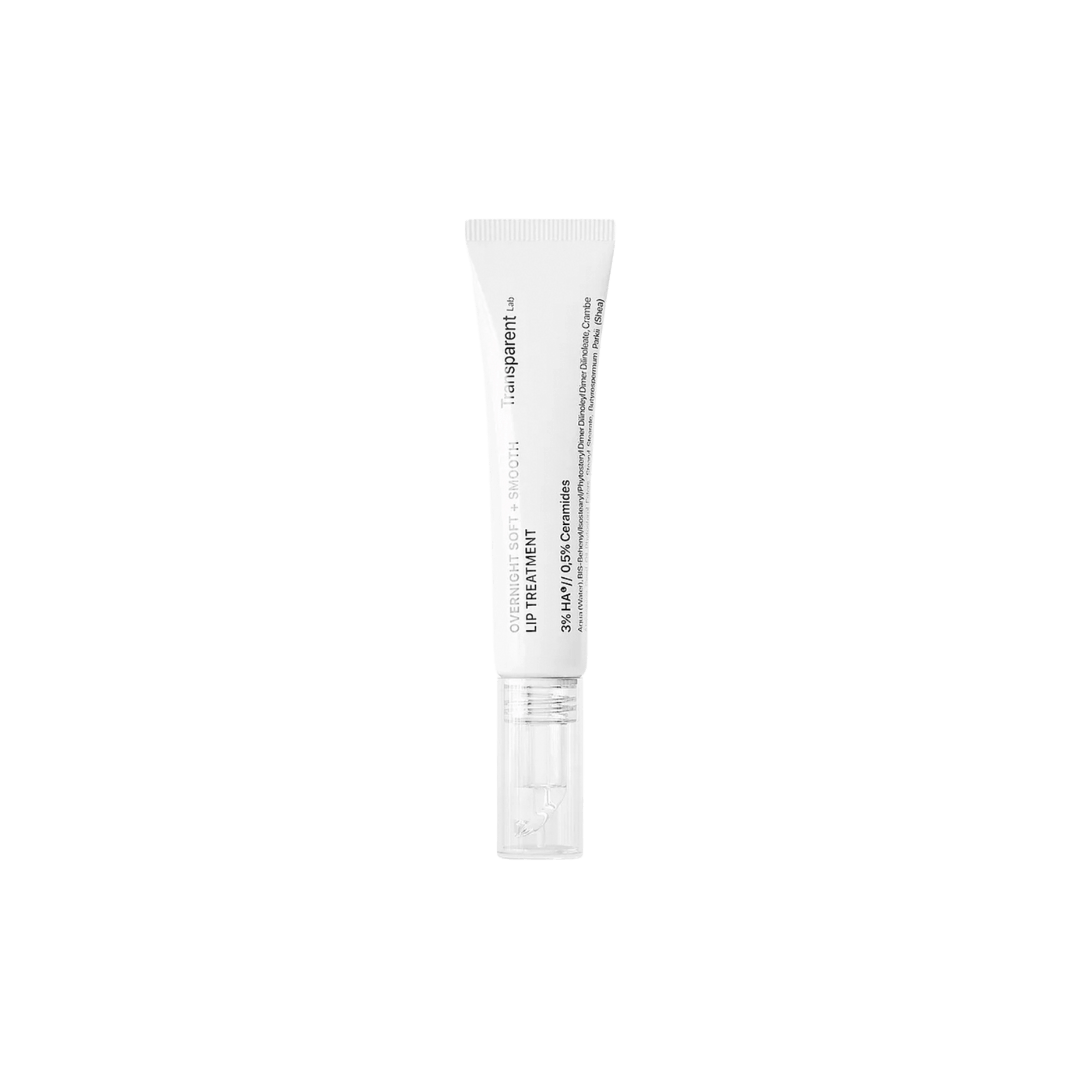 Нічна маска для губ Transparent-Lab Overnight Soft + Smooth Lip Treatment 15 мл