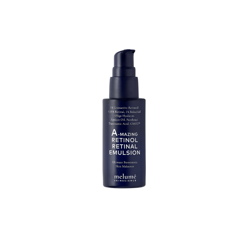 Нічний крем-емульсія з ретиноїдом і ретиналем Melume A-mazing Retinol Retinal Emulsion 30 мл