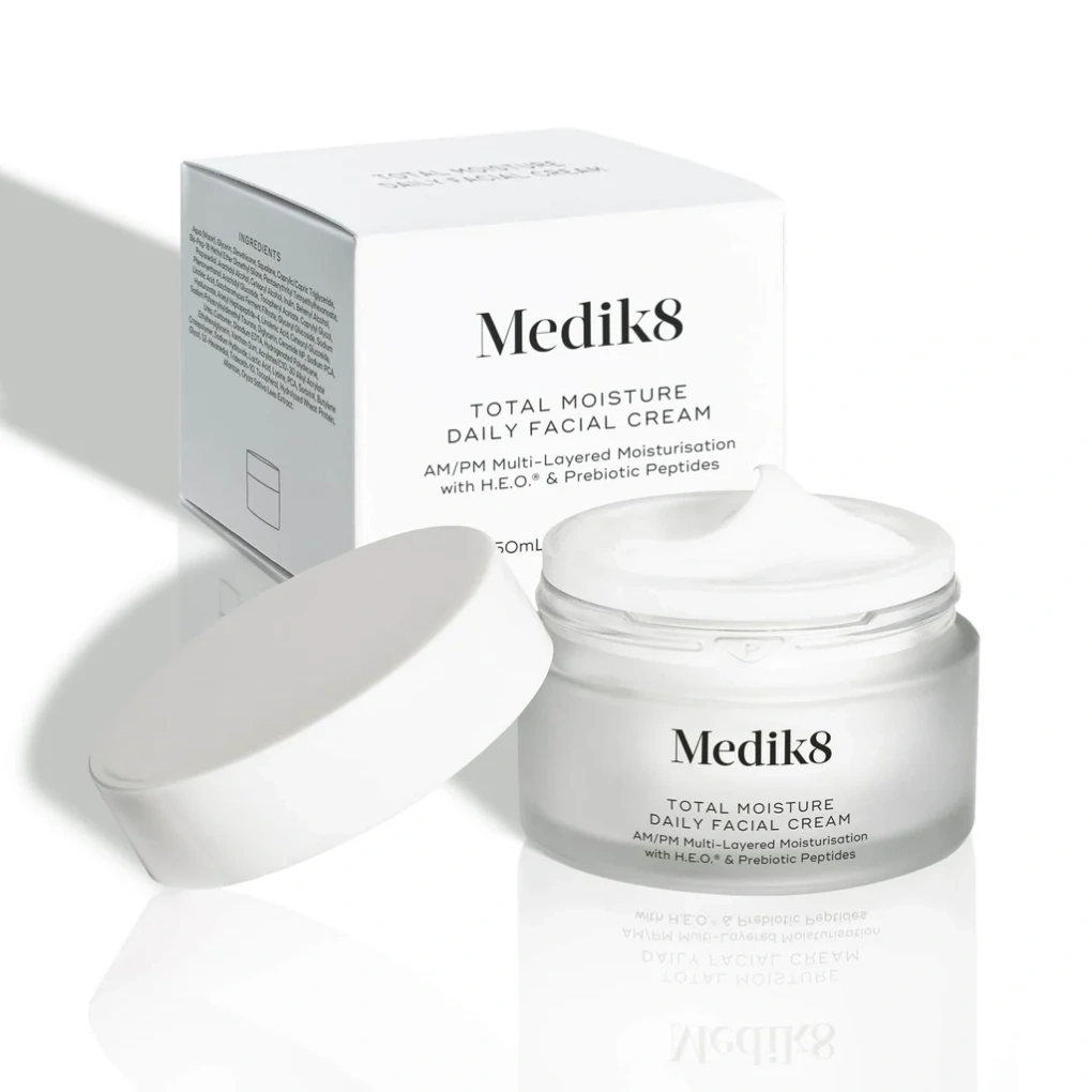 Medik8 Total Moisture Daily Facial Cream Крем для глибокого зволоження шкіри миттєвої дії, як вдень так і ввечері 50 мл
