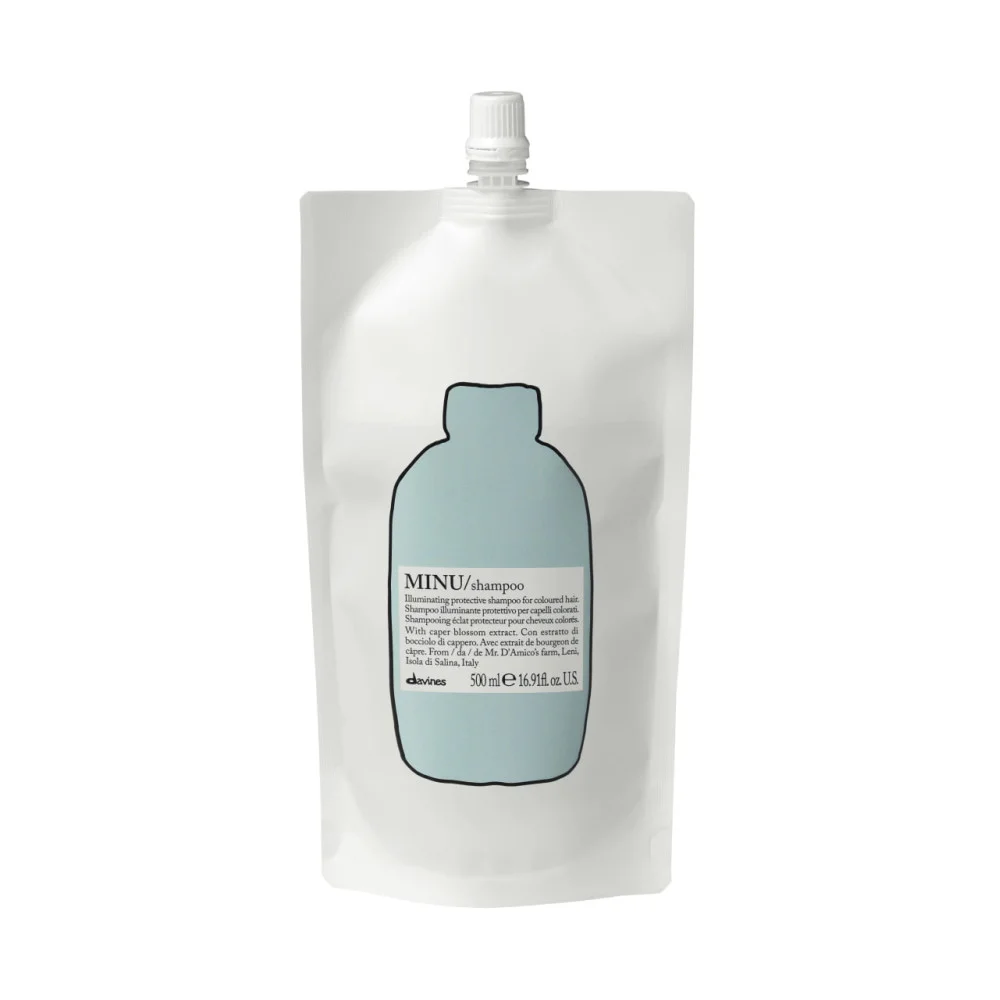 Davines Refill Minu Shampoo 500 мл Шампунь для блиску та збереження косметичного кольору волосся