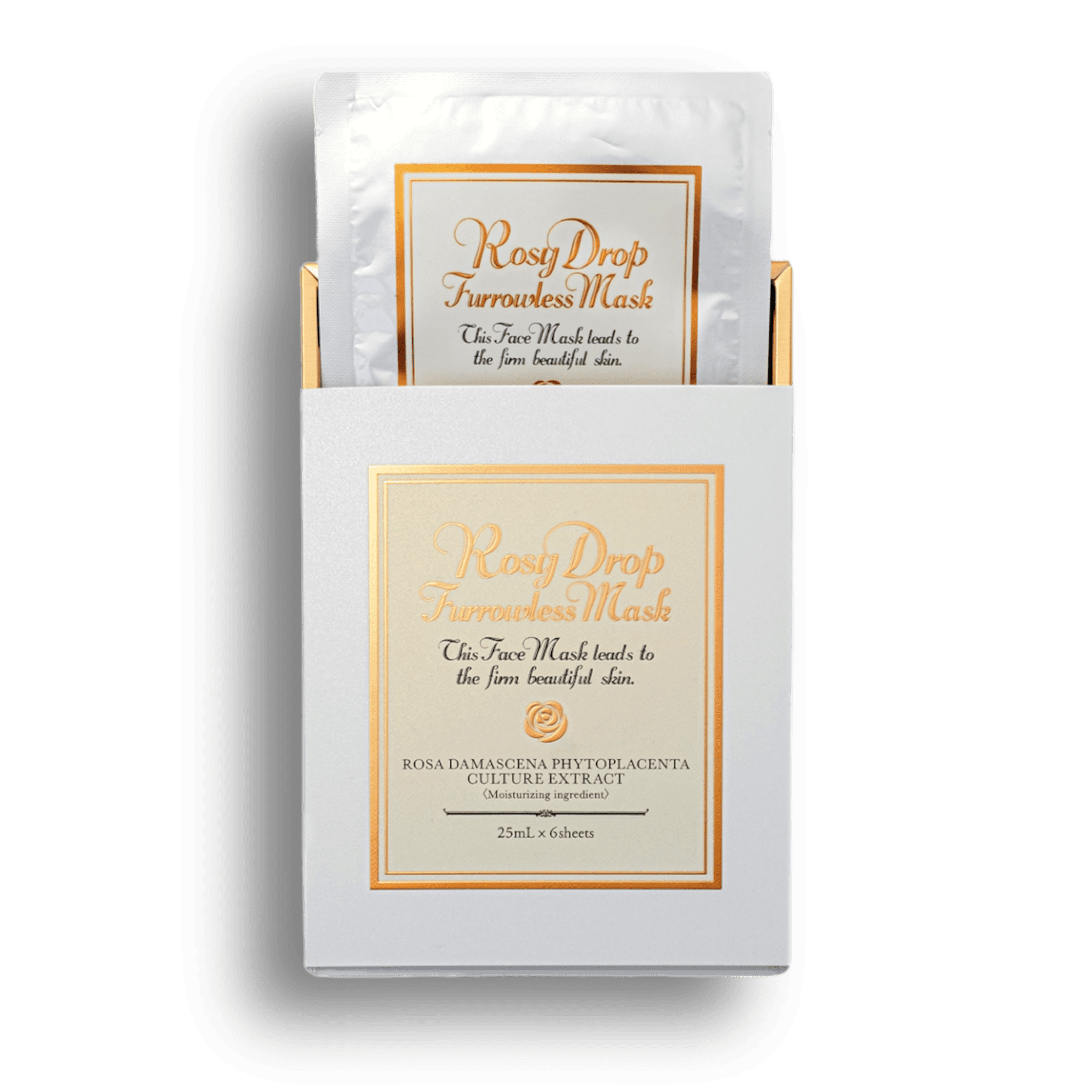 Rosy Drop Furrowless Mask Зволожуюча Маска Для Обличчя Проти Зморшок