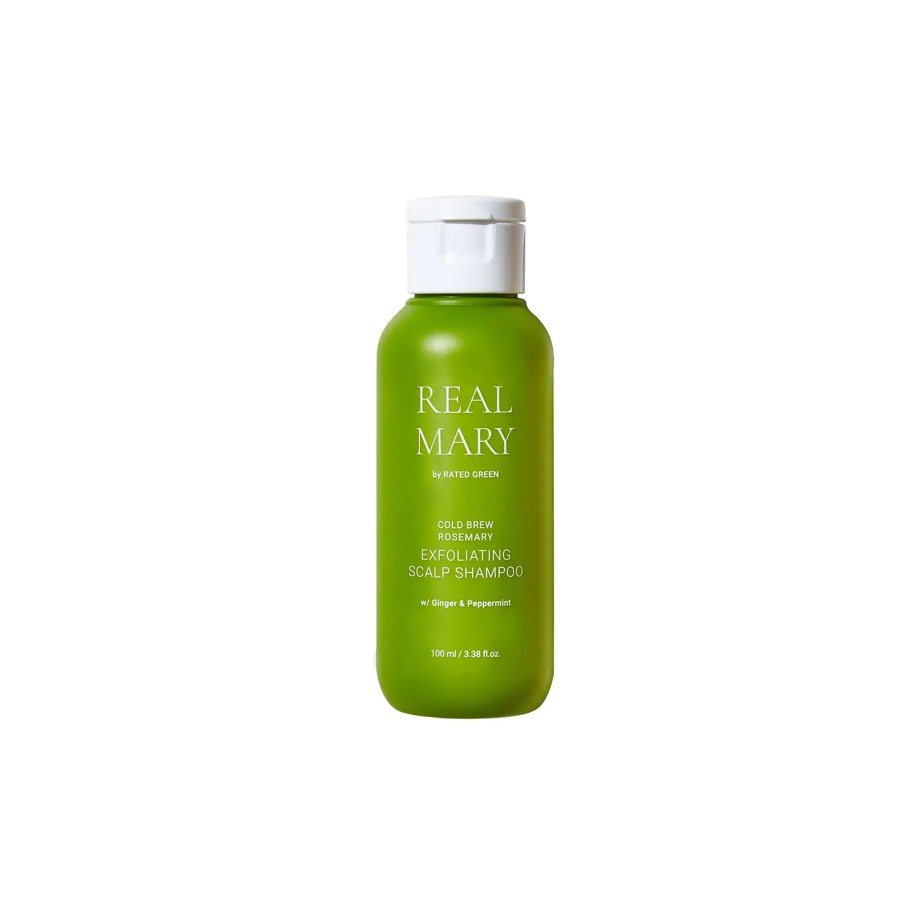 Rated Green Real Mary Cold Brewed Rosemary Exfoliating Scalp Shampoo 100 мл Глибокоочищаючий відлущуючий шампунь з соком розмарину