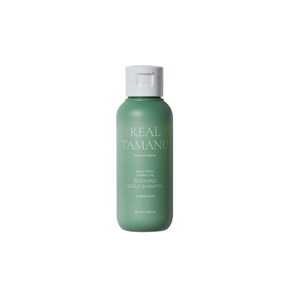 Заспокійливий шампунь з маслом таману RATED GREEN Real Tamanu Cold Pressed Tamanu Oil Soothing Scalp Shampoo 100 мл