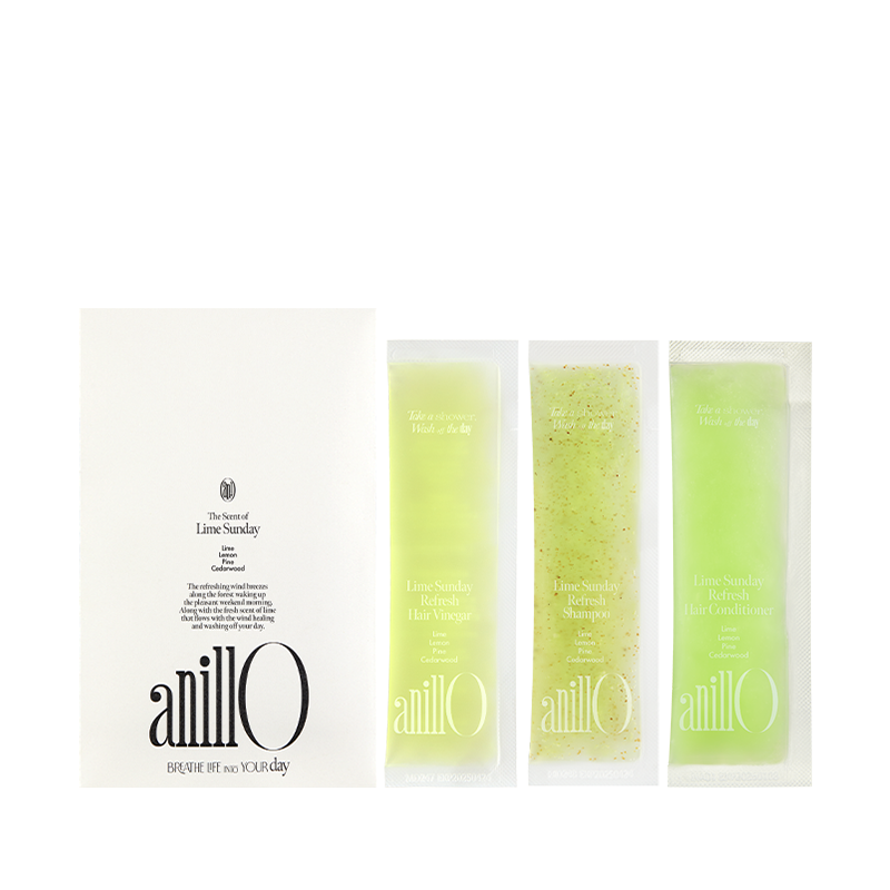 Тестери засобів ANILLO Lime Sunday Refresh Kit 3 шт*10 мл