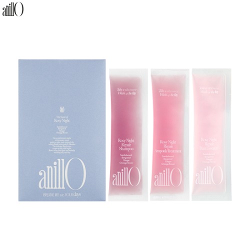 Тестери засобів ANILLO Rosy Night Repair Kit 3 шт*10 мл