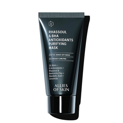 Allies of Skin Rhassoul & BHA Antioxidants Purifying Mask 50 мл Маска очищуюча для обличчя