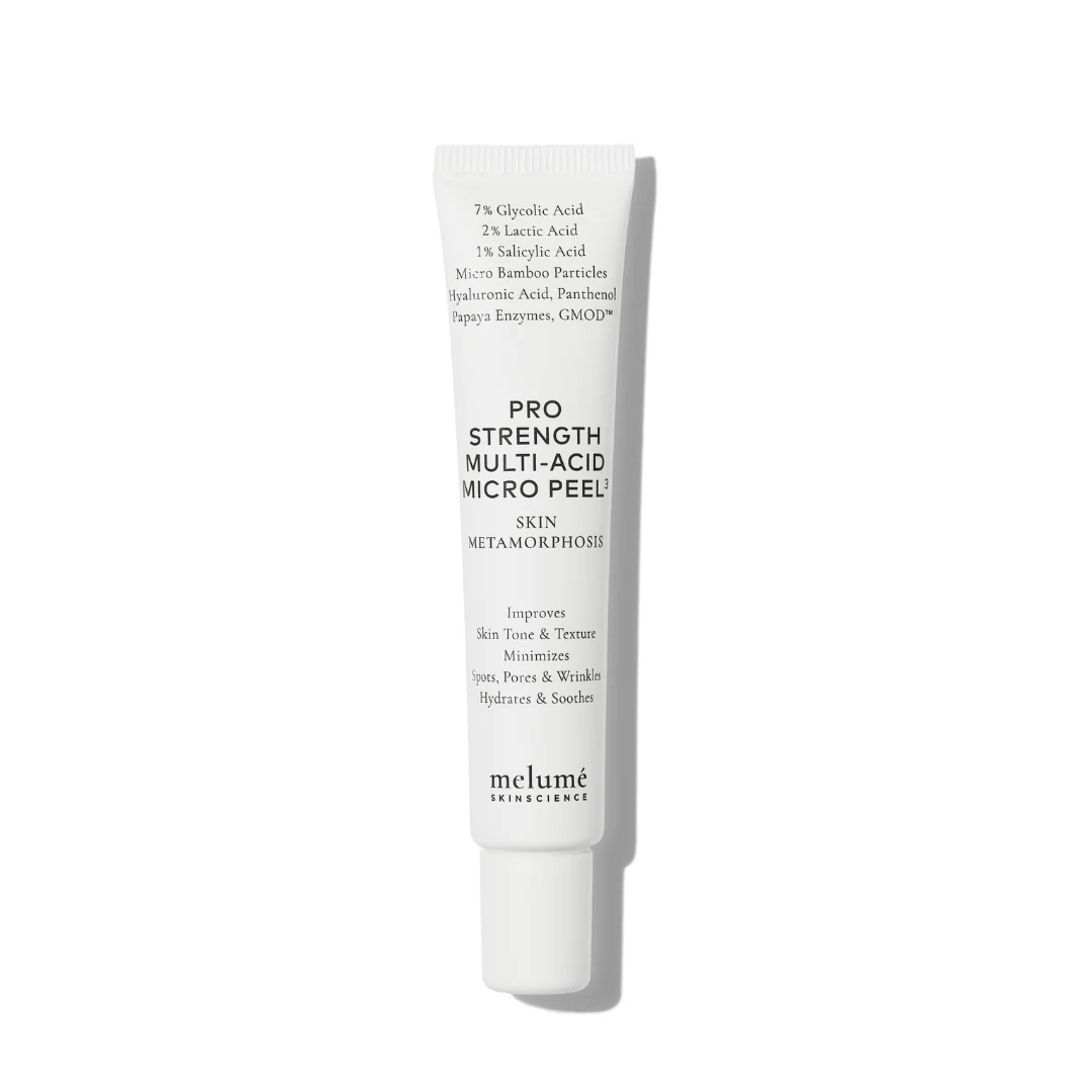 Мультикислотний пілінг для обличчя Melume Pro Strength Multi-Acid Micro Peel³ 20 мл