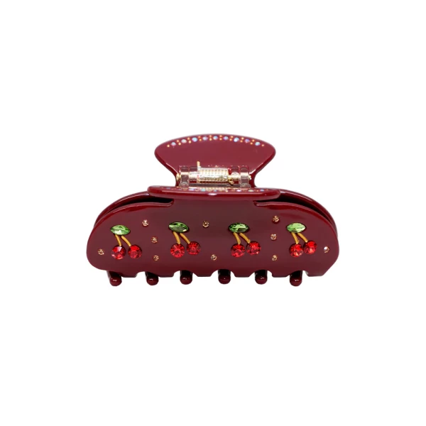 Крабик для Волосся Bordeaux Cherry Pie Emi Jay Sweetheart Clip In Bordeaux Cherry Pie