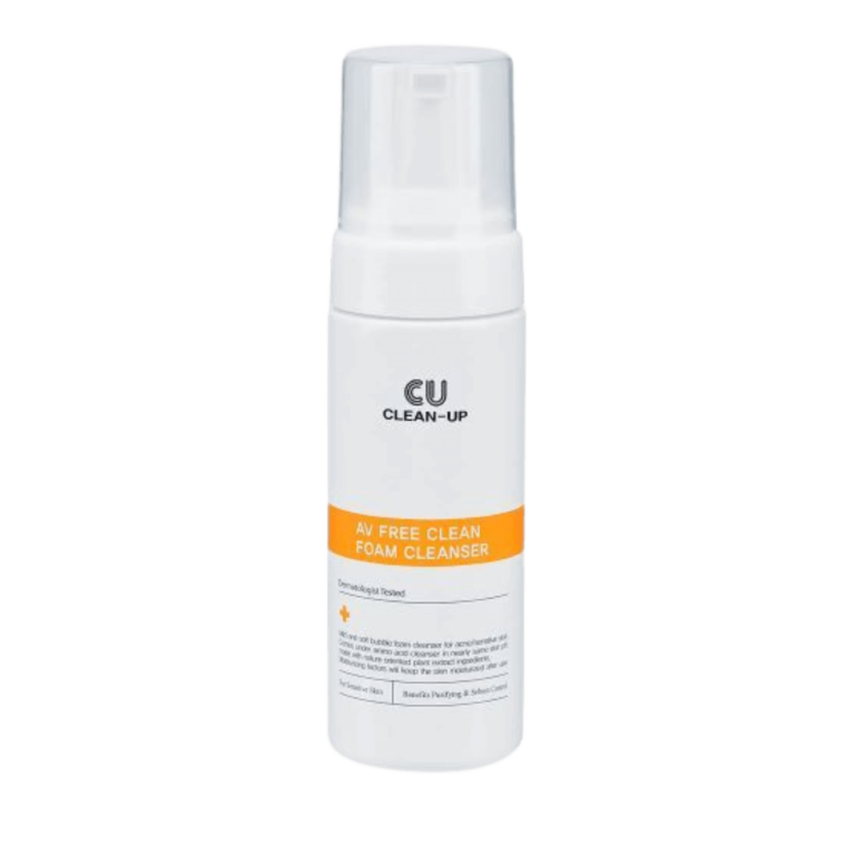 Очищуючий мус для проблемної шкіри CU Skin Clean-Up AV Free Purifying Foam Cleanser 150мл