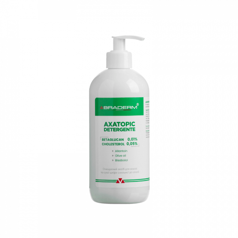 Гель для очищення атопічної шкіри Braderm Axatopic Detergent