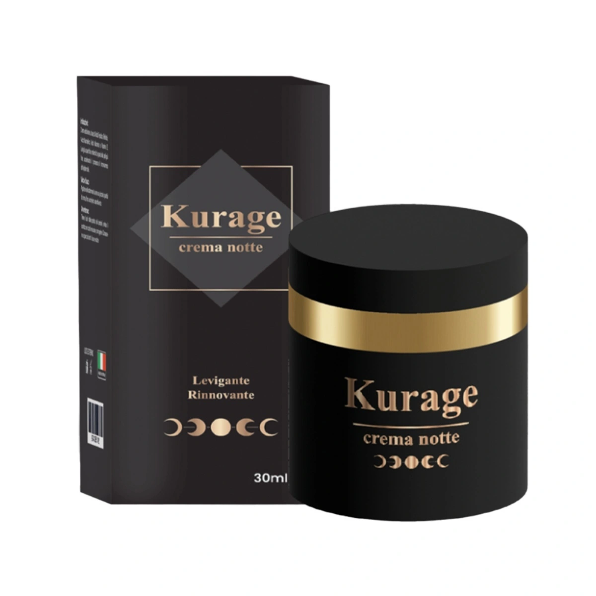 Нічний крем з кислотами та ретинолом Braderm Kurage Cream