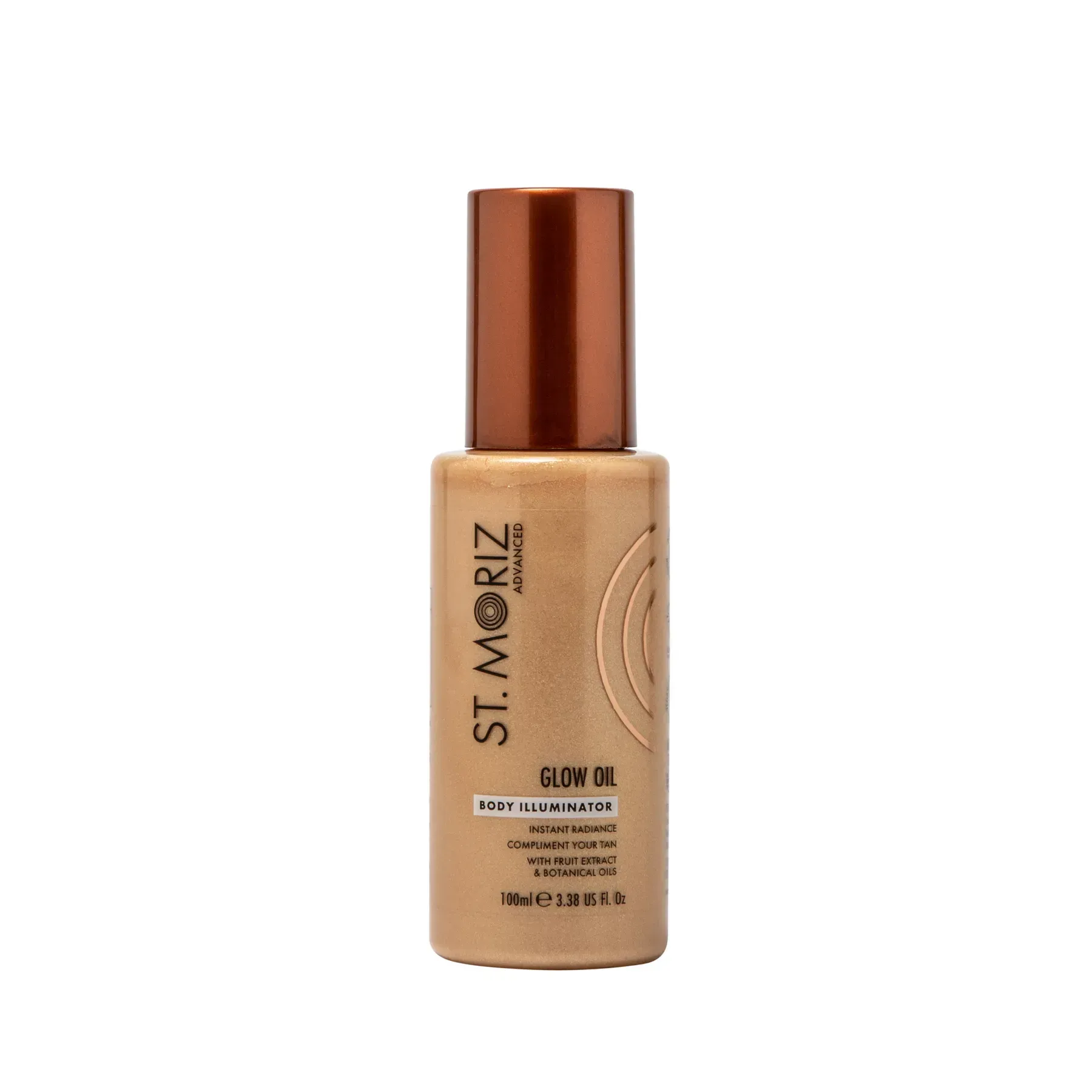 St.Moriz Advanced Glow Oil Body Illuminator 100 мл Зволожуюча олія з шимером