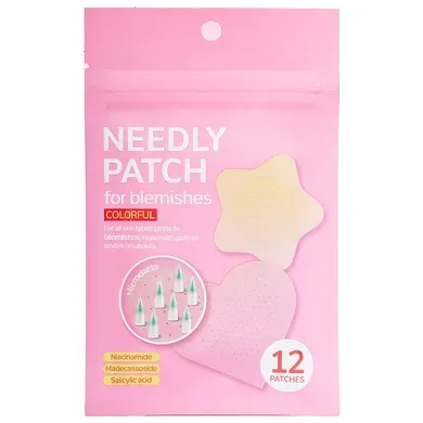 Needly Patch for blemishes colorful