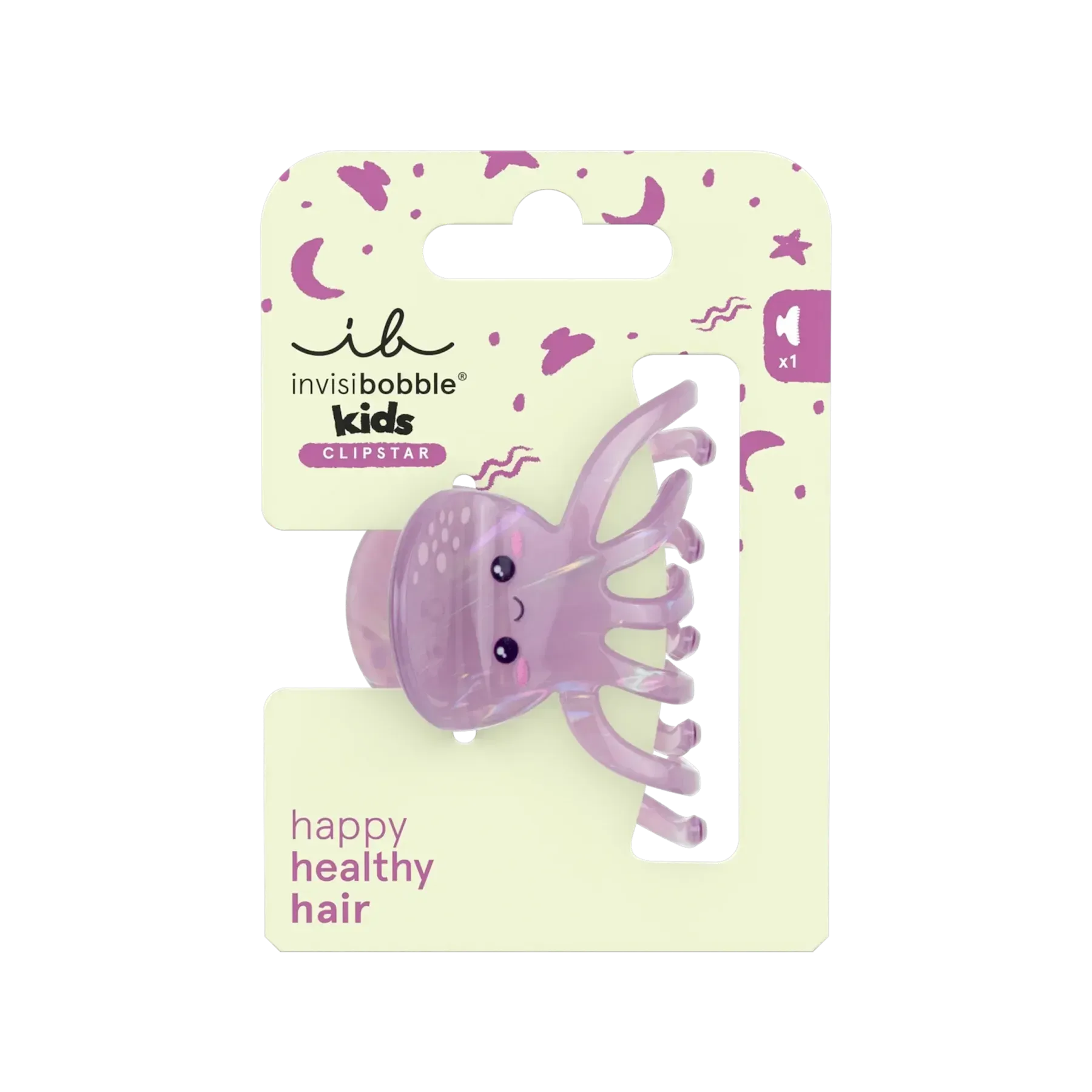 Заколка для волосся invisibobble CLIPSTAR KIDS Octopus Splash