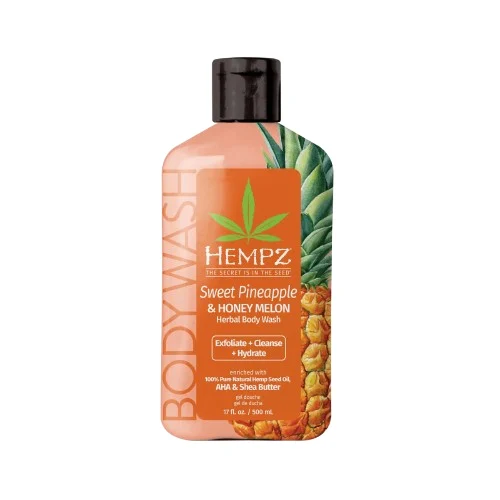 Гель для душу Солодкий Ананас-Медова диня Hempz Sweet Pineapple & Honey Melon 500 мл