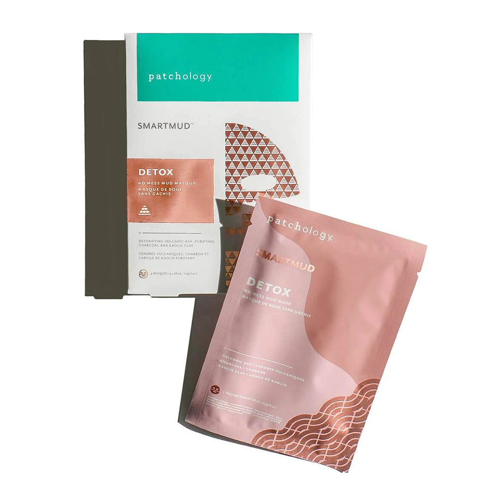 Маска Детокс Patchology No Mess Mud Detox Sheet Mask 4