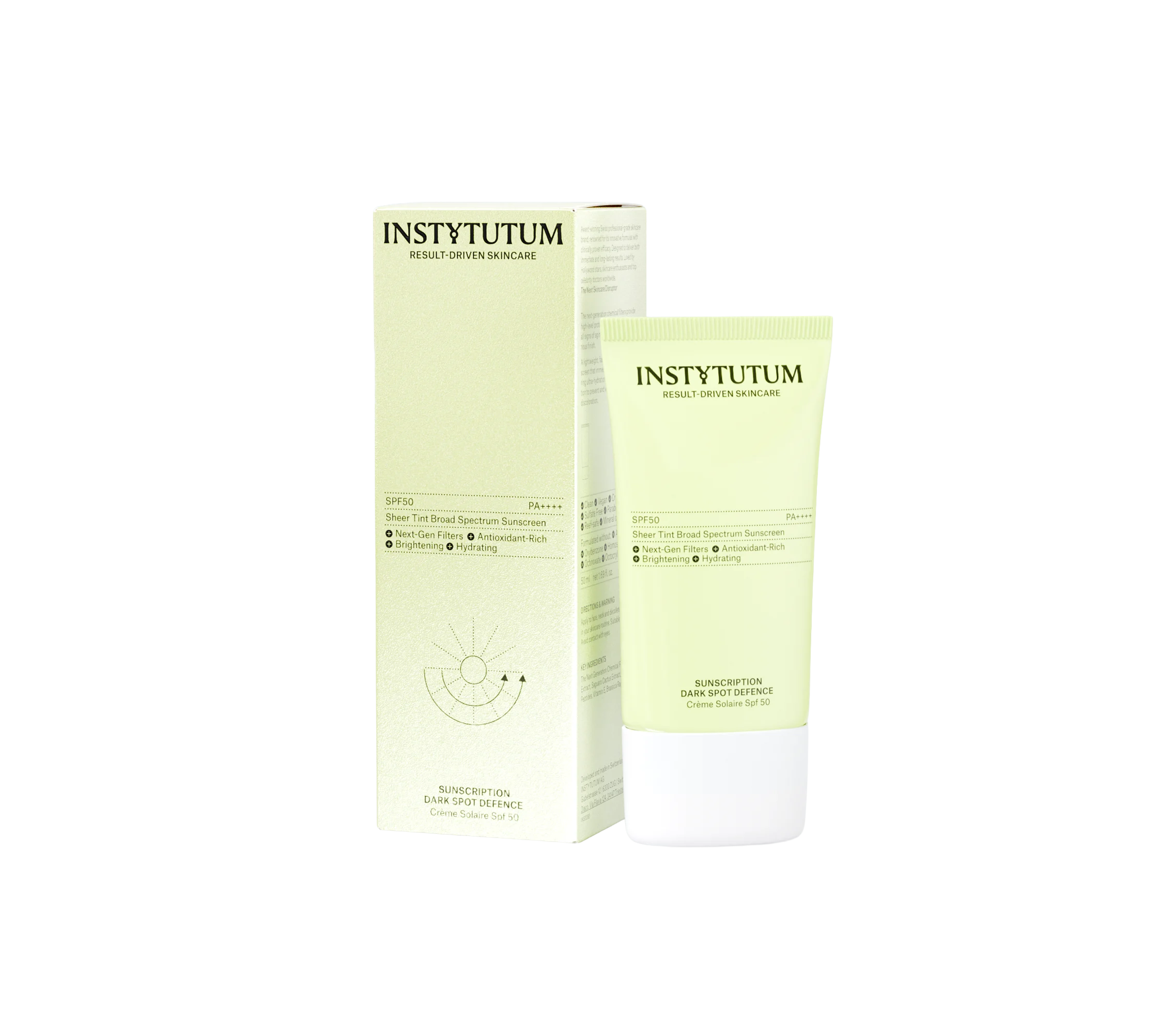 Sunscription Dark Spot Defence SPF50 50 ml box packshot